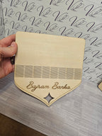 Wooden Bajram Banka Envelope Money Holder