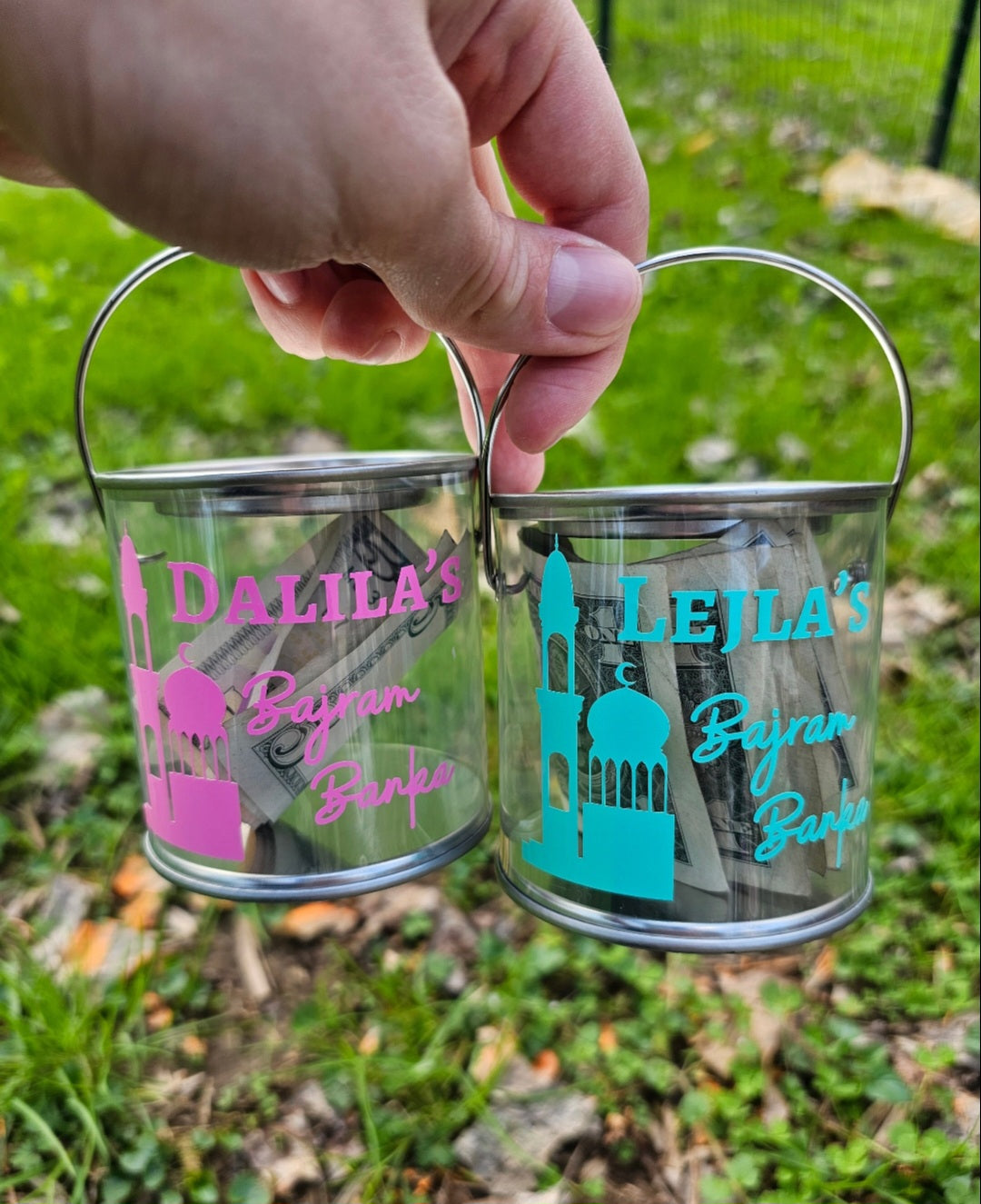 Bajram Banka Tin Pail Bucket