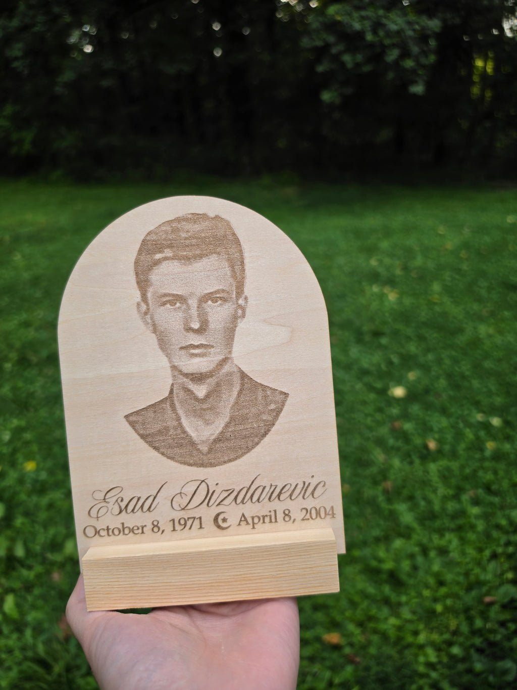 Memoriam Table Sign Decor