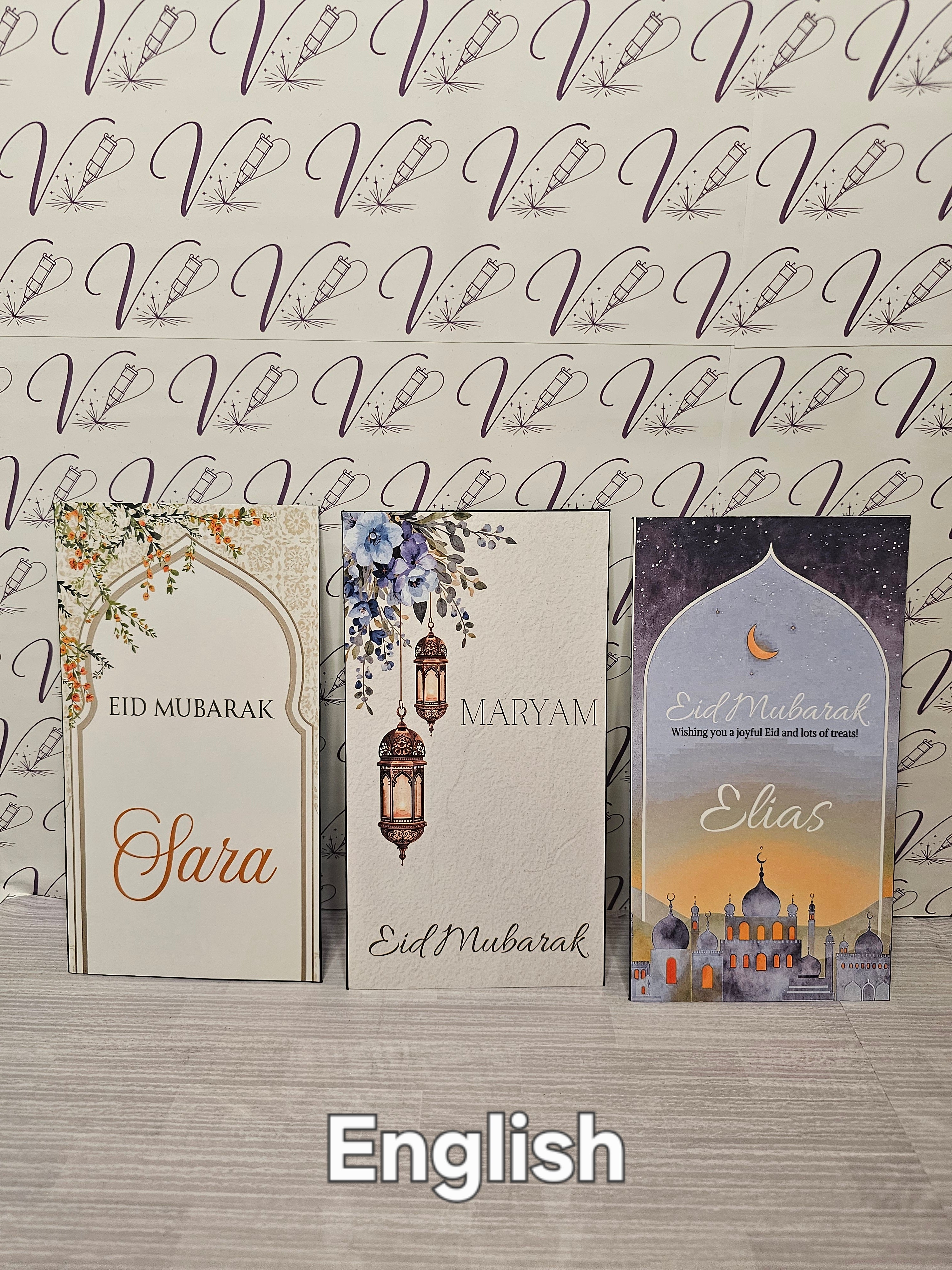 Bajram Banka Eidi Money Envelopes