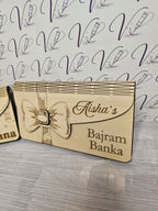Wooden Bajram Banka Envelope Money Holder