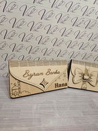 Wooden Bajram Banka Envelope Money Holder
