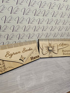 Wooden Bajram Banka Envelope Money Holder