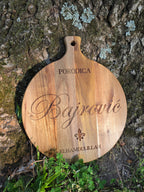 Porodica Daska | 12in Round Acacia Board