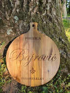 Porodica Daska | 12in Round Acacia Board