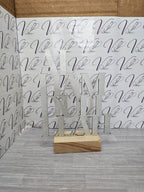 Wood “Alhamdulillah” Tabletop Sign – Islamic Home Décor