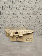 Wooden Bajram Banka Envelope Money Holder
