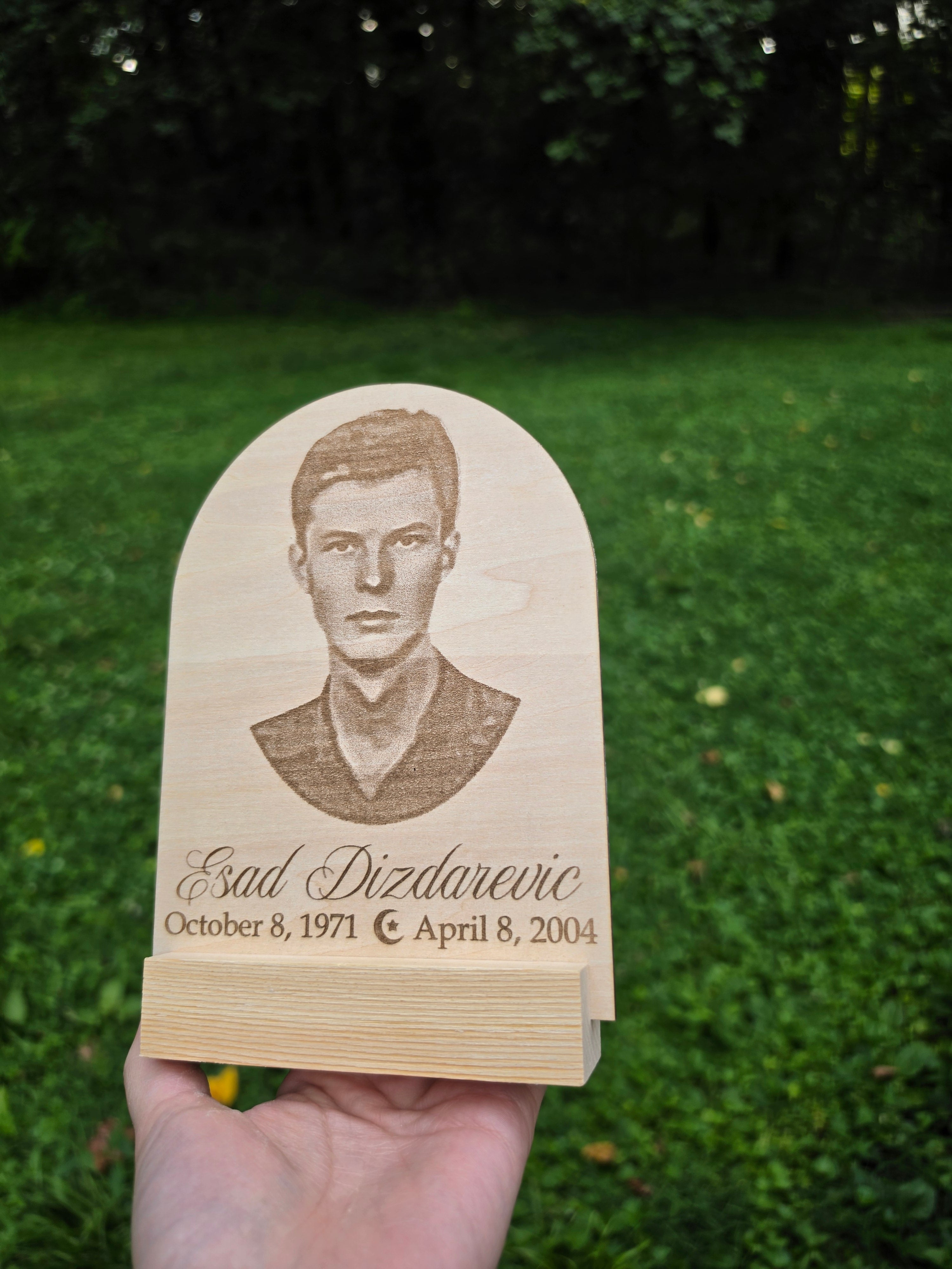 Memoriam Table Sign Decor