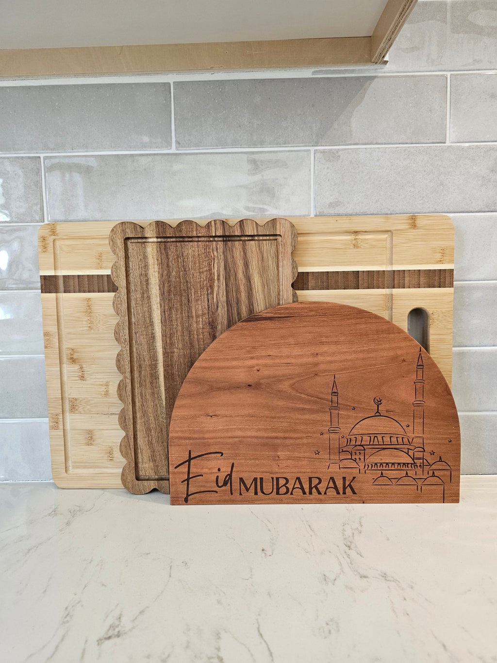 Reversible Ramadan Charcuterie Board