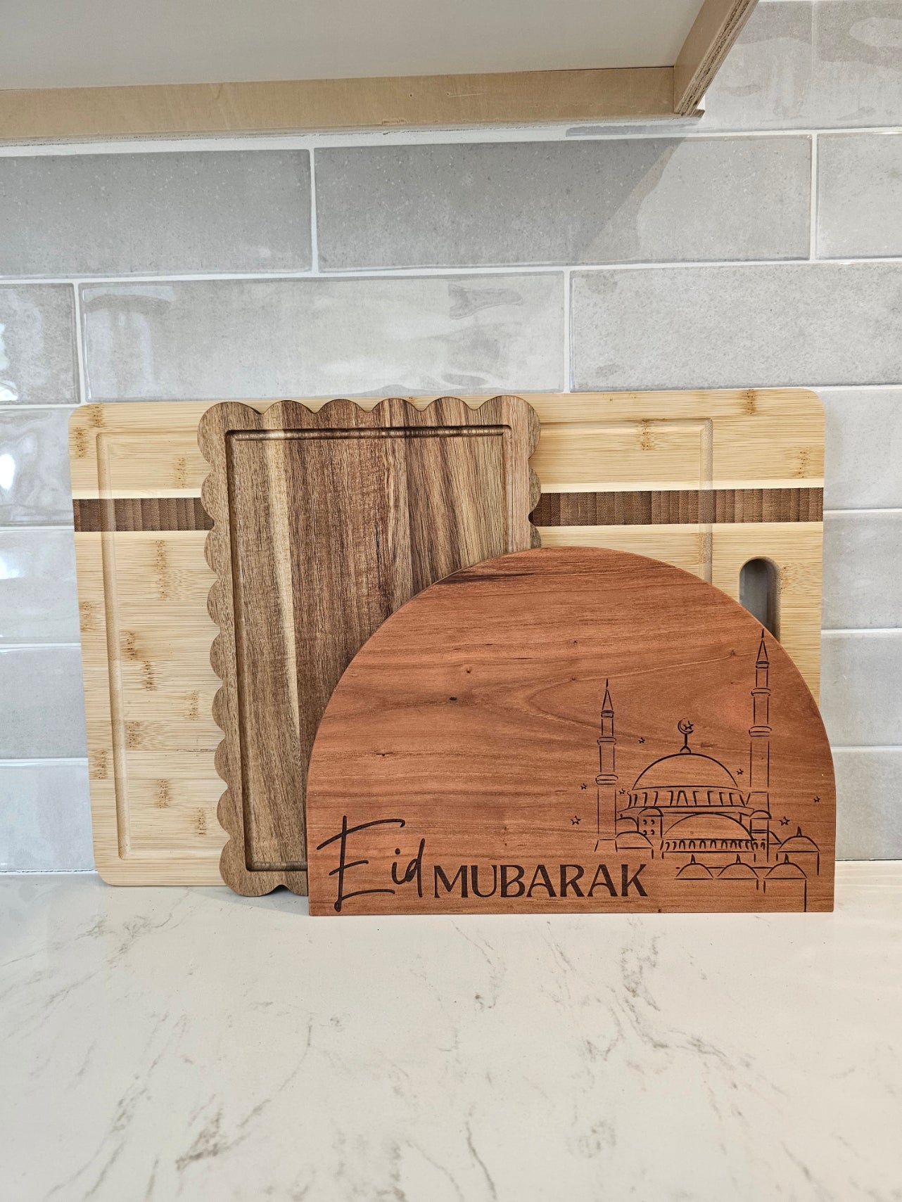 Reversible Ramadan Charcuterie Board