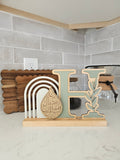 Ramadan Trio Sign Set Oak