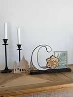 Ramadan Trio Sign Set Brown